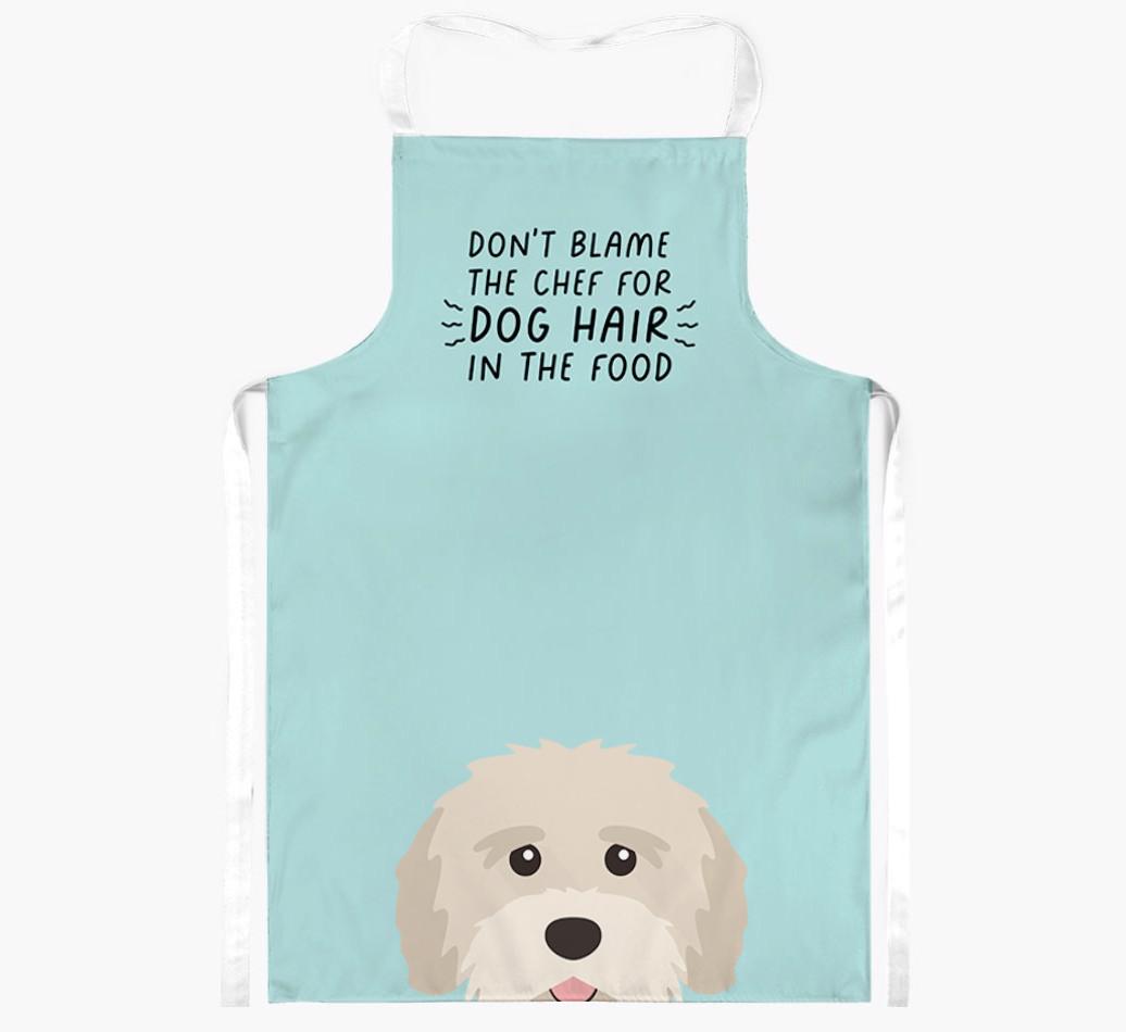 'Don't Blame the Chef' Adult Apron with {breedFullName} Icon