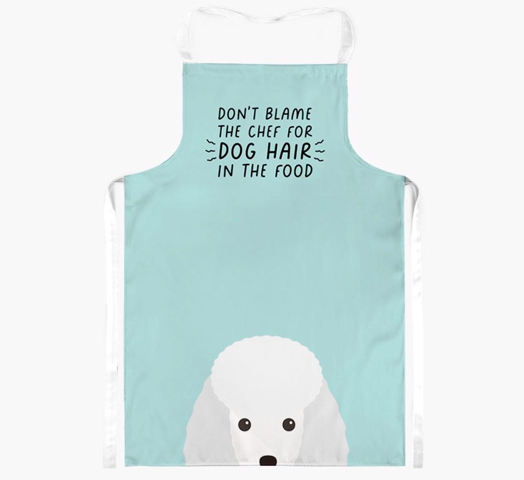 'Don't Blame the Chef' Adult Apron with {breedFullName} Icon