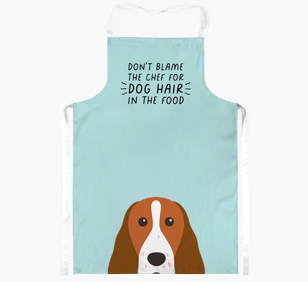 'Don't Blame the Chef' Adult Apron with {breedFullName} Icon