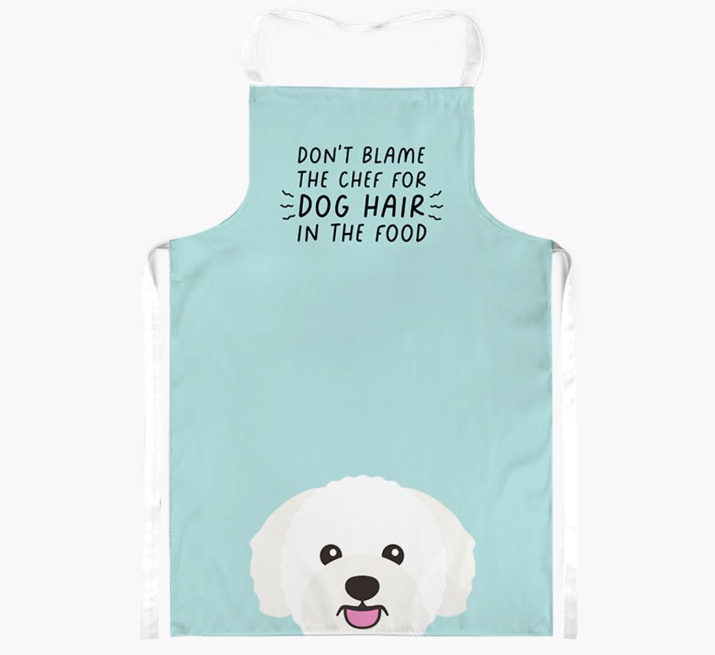'Don't Blame the Chef' Adult Apron with {breedFullName} Icon