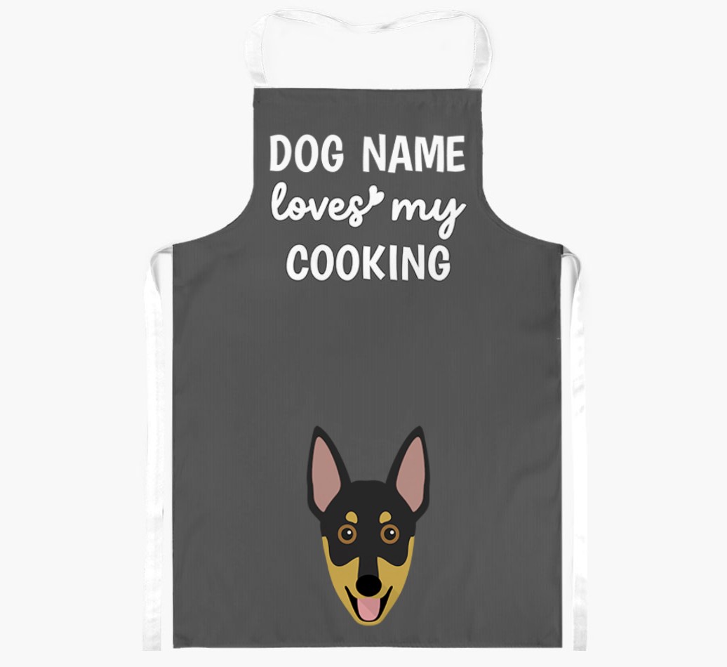 Loves My Cooking: Personalised {breedFullName} Apron