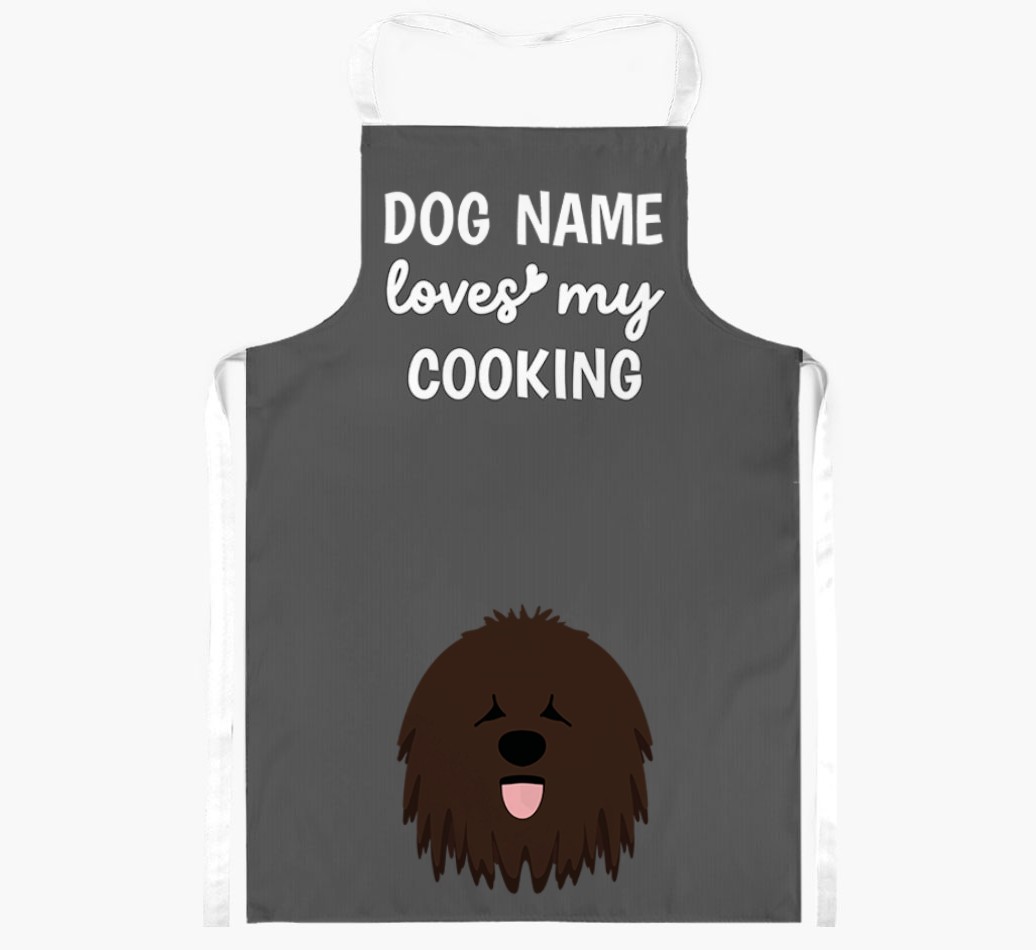 Loves My Cooking: Personalised {breedFullName} Apron