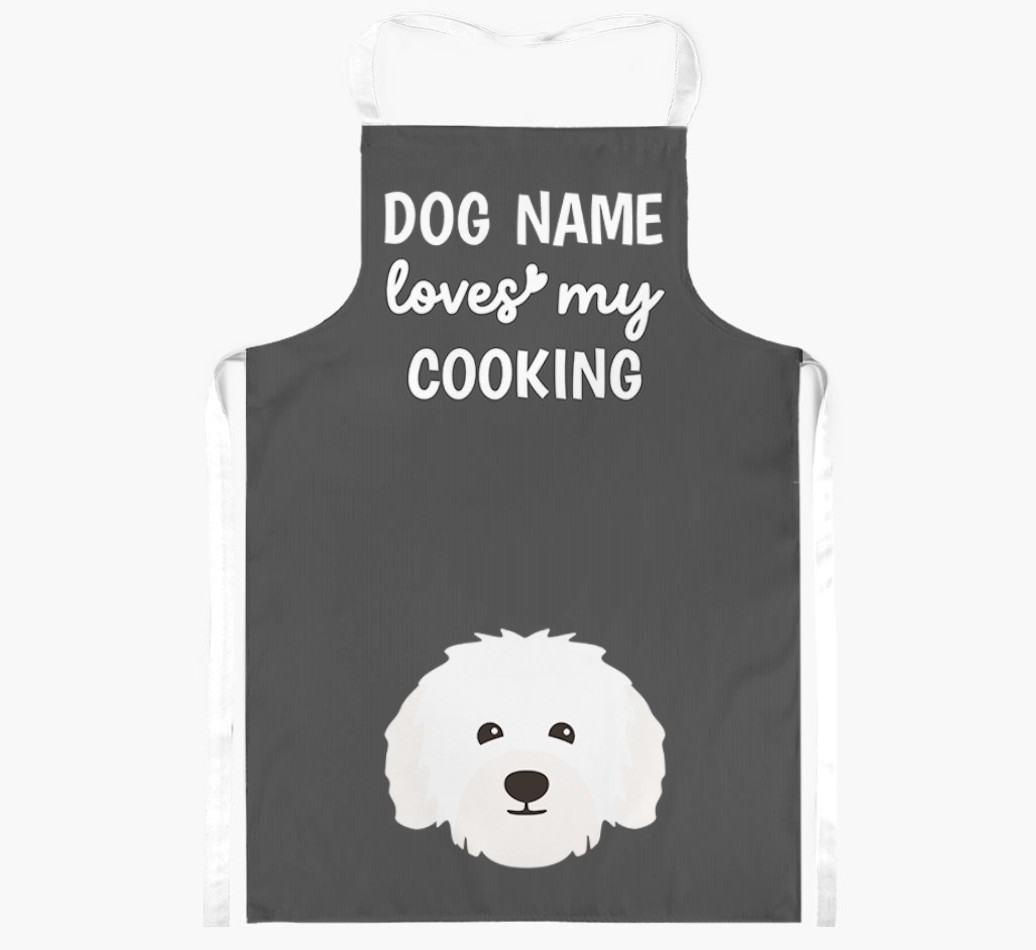 Loves My Cooking: Personalised {breedFullName} Apron