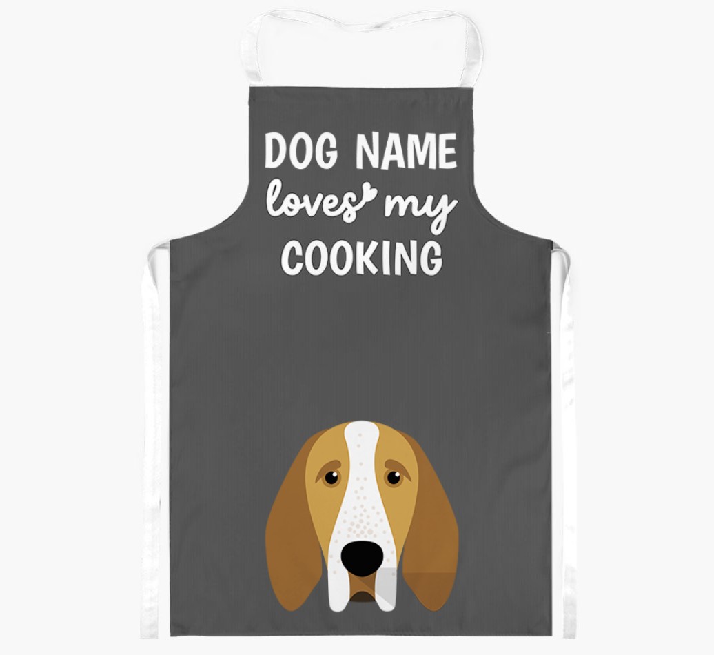 Loves My Cooking: Personalised {breedFullName} Apron