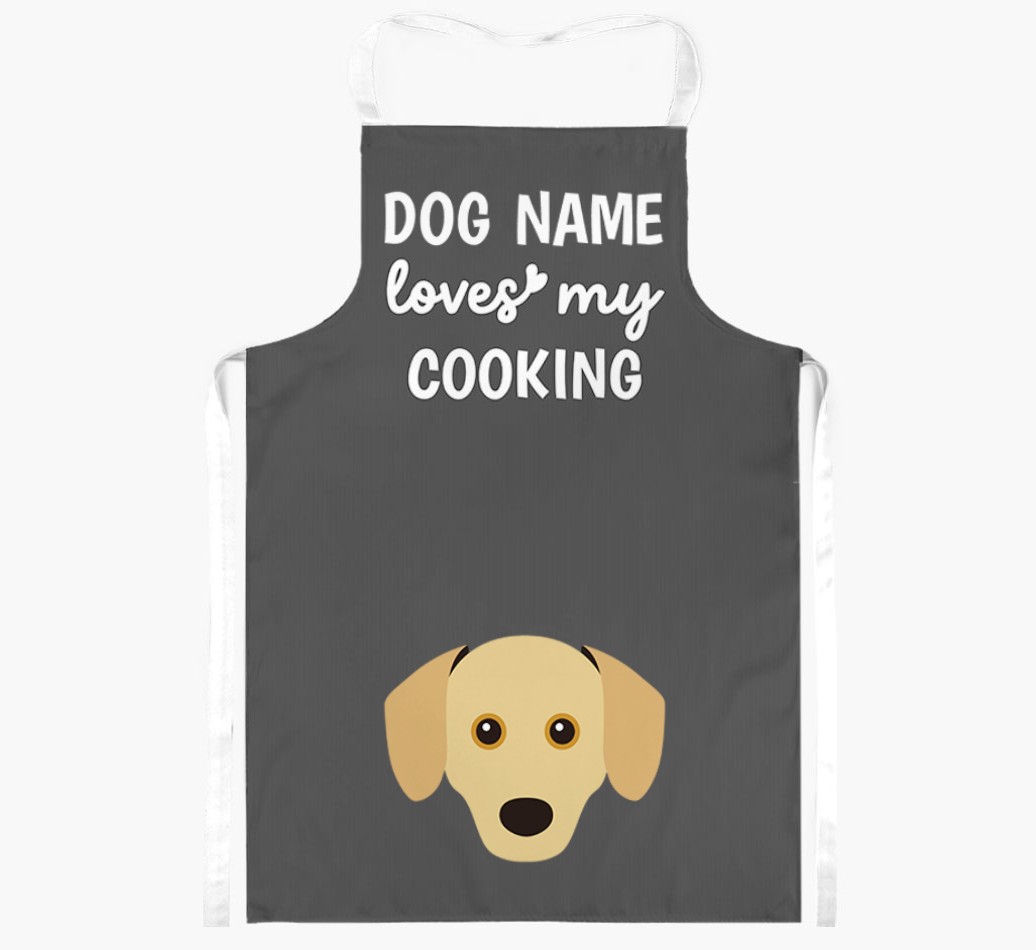 Loves My Cooking: Personalised {breedFullName} Apron