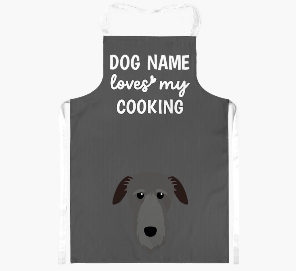 Loves My Cooking: Personalised {breedFullName} Apron