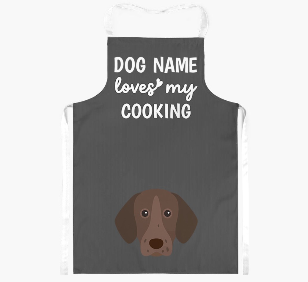 Loves My Cooking: Personalised {breedFullName} Apron