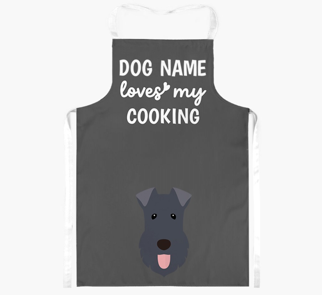 Loves My Cooking: Personalised {breedFullName} Apron