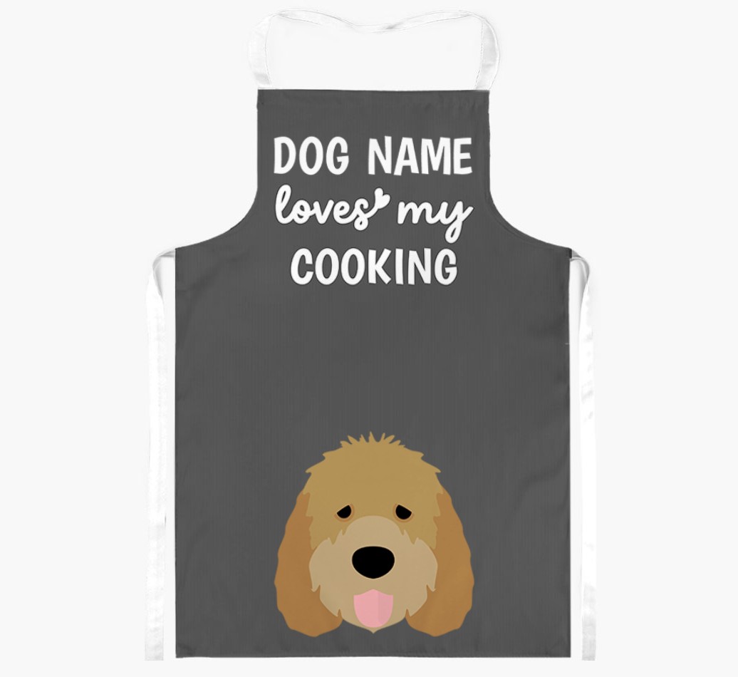 Loves My Cooking: Personalised {breedFullName} Apron