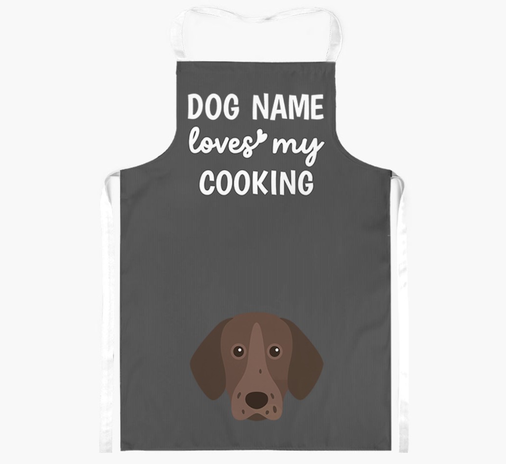 Loves My Cooking: Personalised {breedFullName} Apron