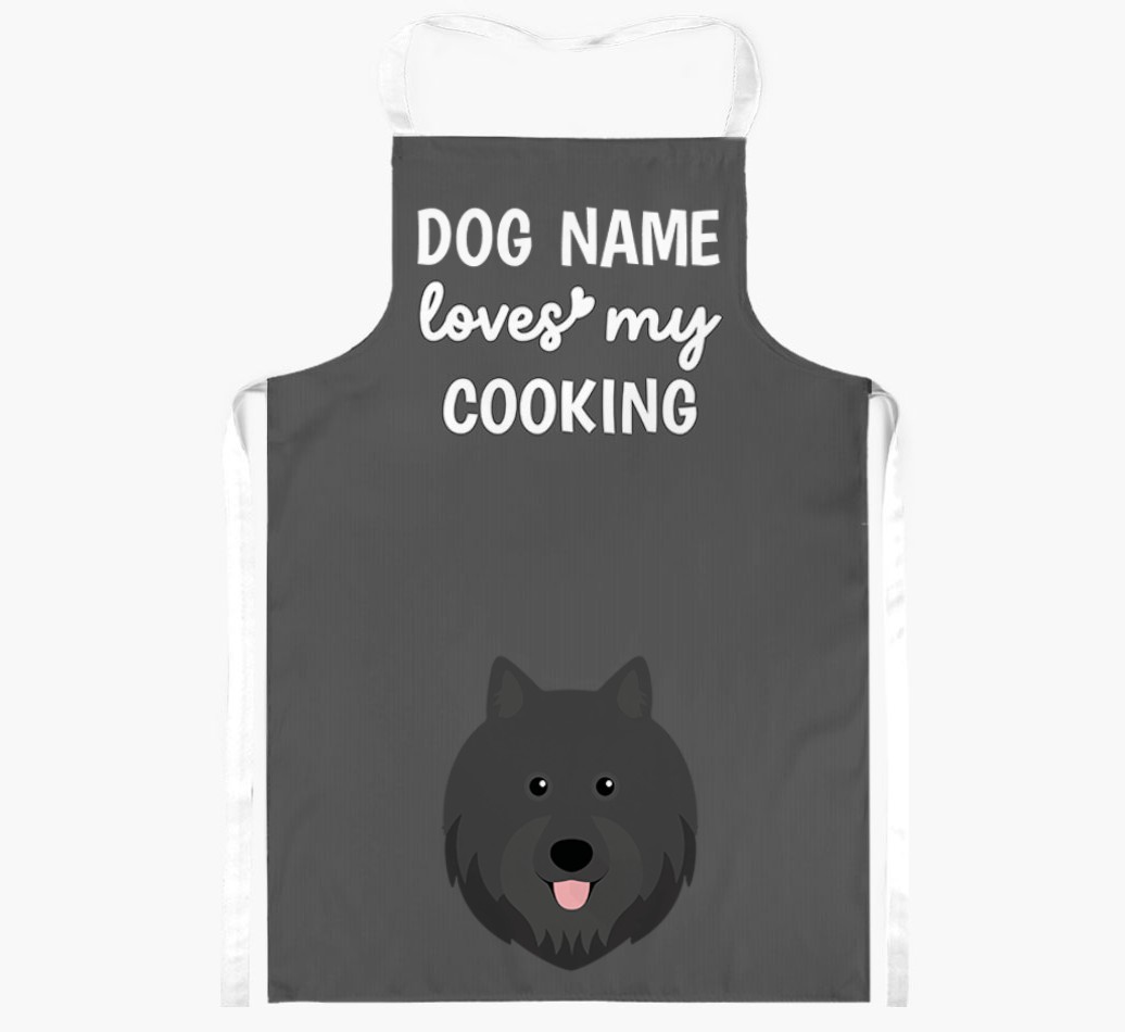 Loves My Cooking: Personalised {breedFullName} Apron