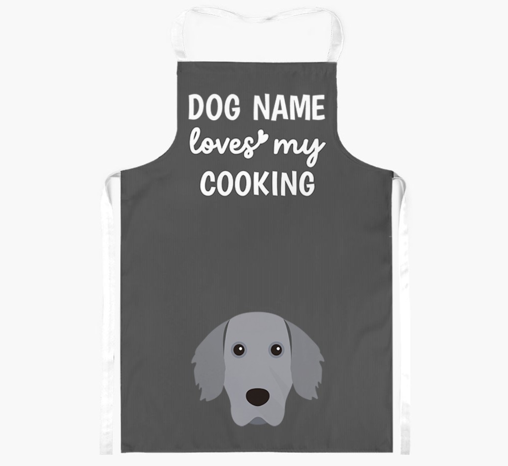 Loves My Cooking: Personalised {breedFullName} Apron