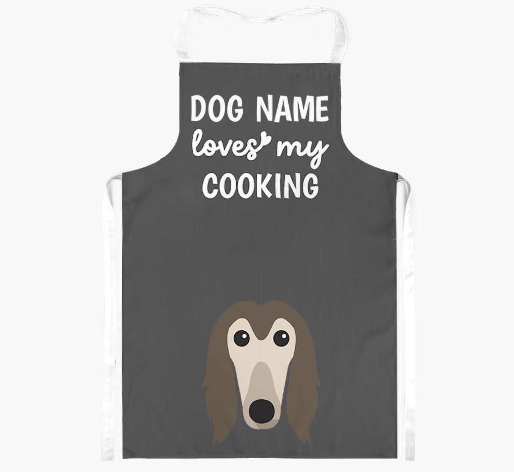 Loves My Cooking: Personalised {breedFullName} Apron