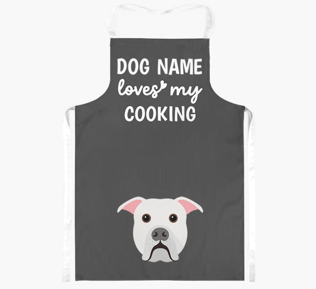 Loves My Cooking: Personalised {breedFullName} Apron