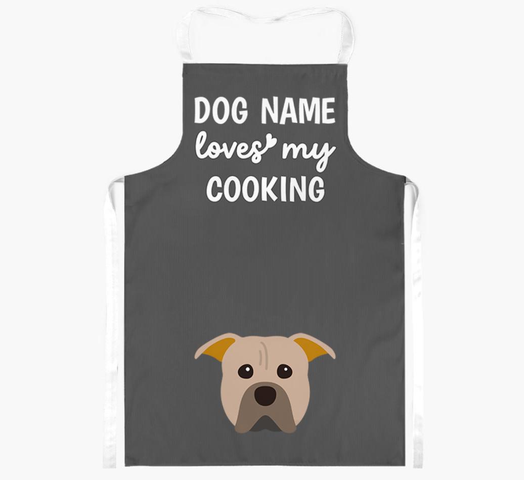 Loves My Cooking: Personalised {breedFullName} Apron