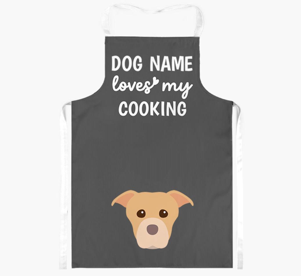Loves My Cooking: Personalised {breedFullName} Apron