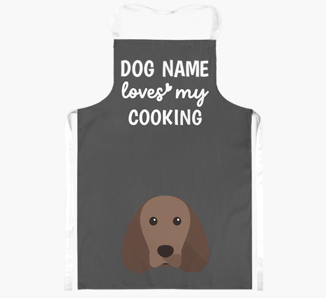 Loves My Cooking: Personalised {breedFullName} Apron