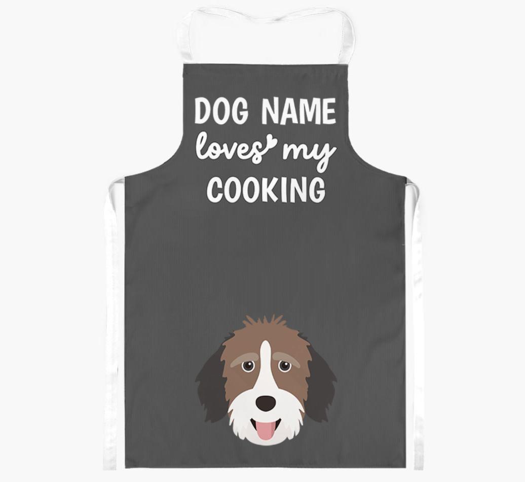 Loves My Cooking: Personalised {breedFullName} Apron