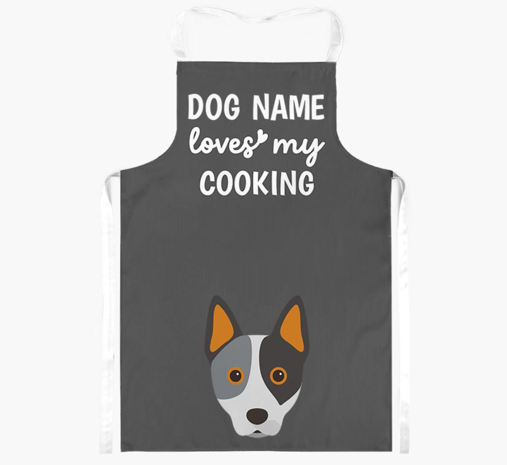 Loves My Cooking: Personalised {breedFullName} Apron
