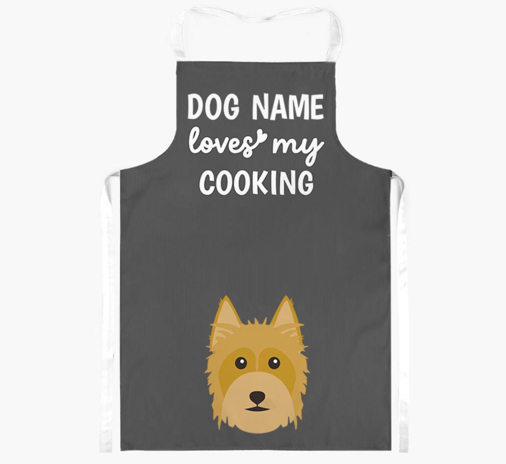Loves My Cooking: Personalised {breedFullName} Apron