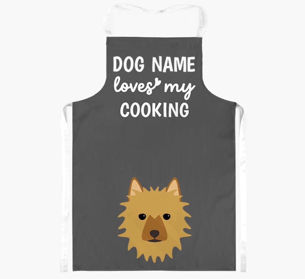 Loves My Cooking: Personalised {breedFullName} Apron