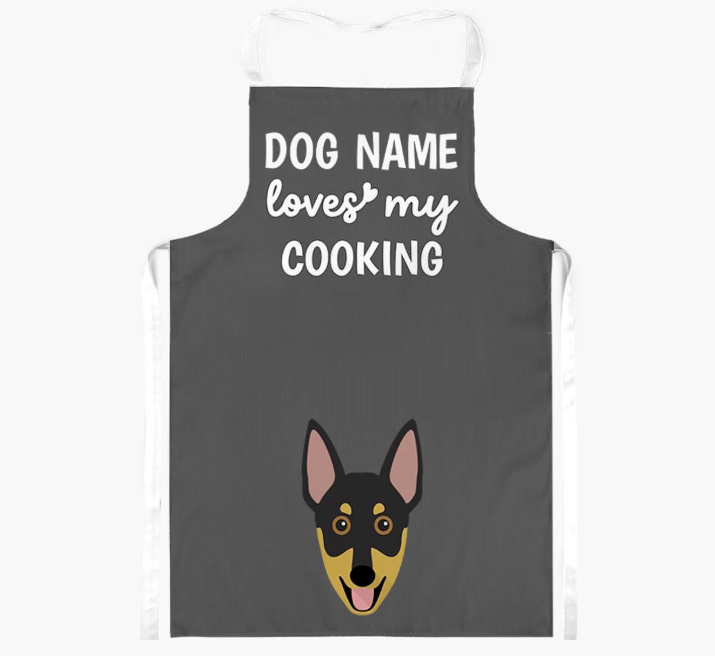 Loves My Cooking: Personalised {breedFullName} Apron