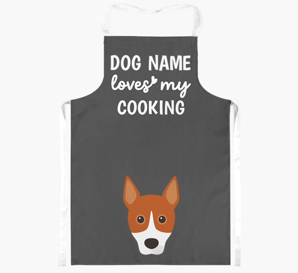 Loves My Cooking: Personalised {breedFullName} Apron