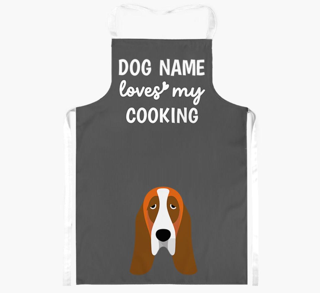 Loves My Cooking: Personalised {breedFullName} Apron