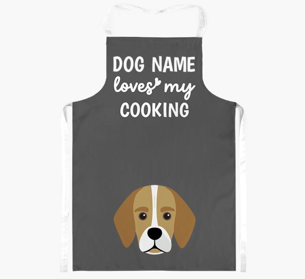 Loves My Cooking: Personalised {breedFullName} Apron