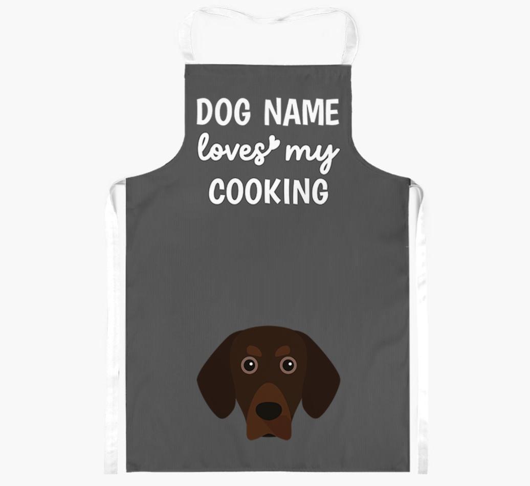 Loves My Cooking: Personalised {breedFullName} Apron