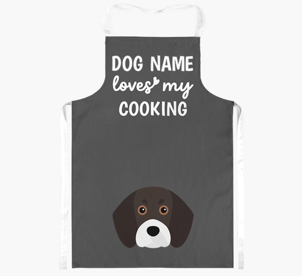 Loves My Cooking: Personalised {breedFullName} Apron