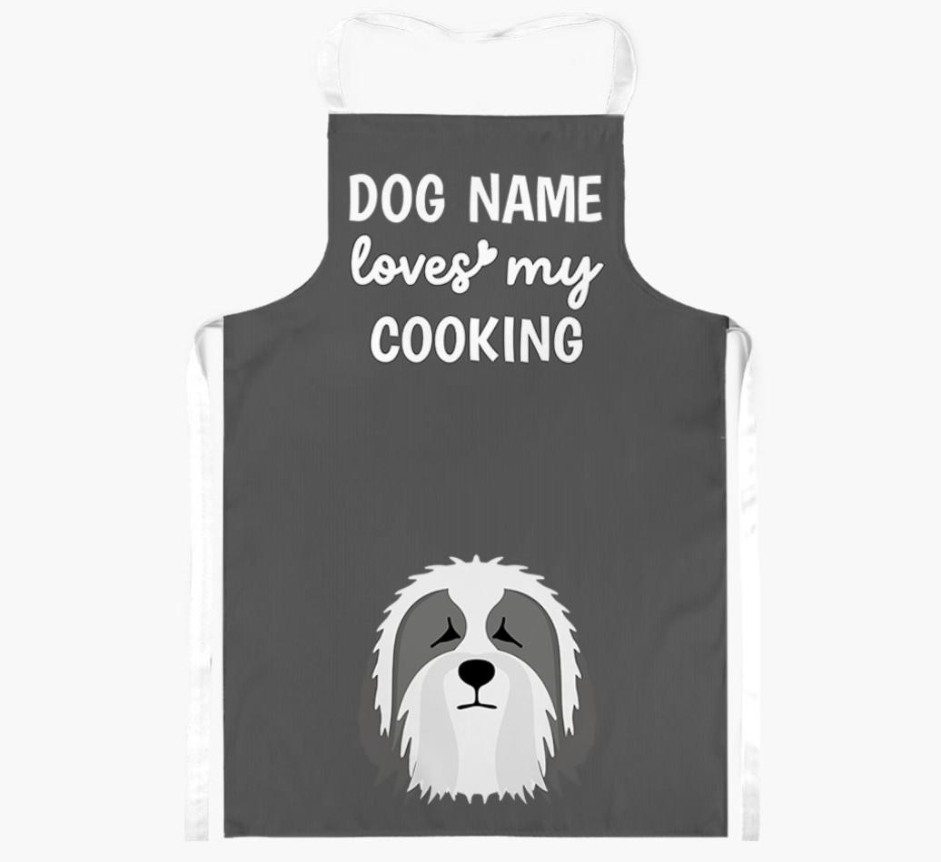 Loves My Cooking: Personalised {breedFullName} Apron