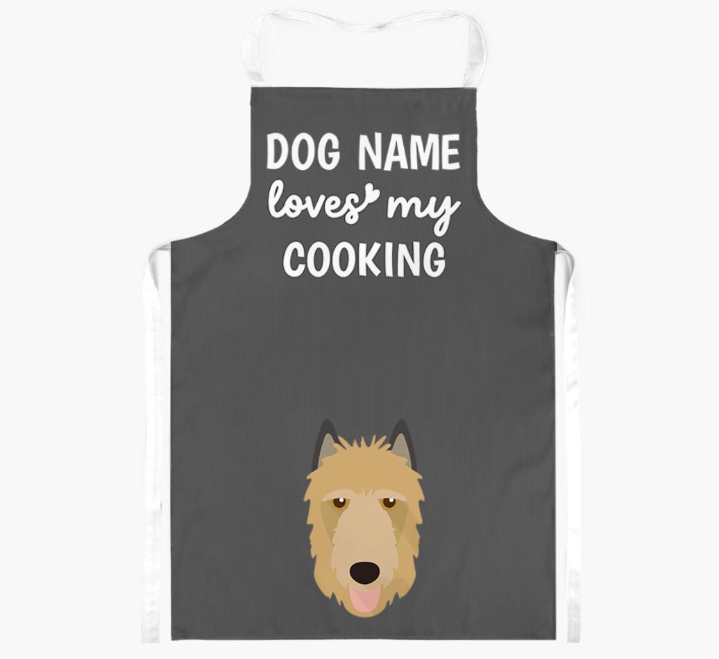 Loves My Cooking: Personalised {breedFullName} Apron