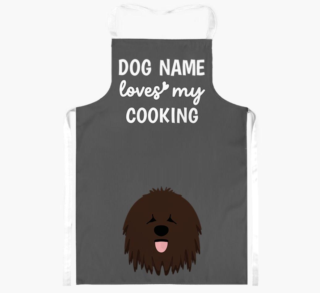 Loves My Cooking: Personalised {breedFullName} Apron