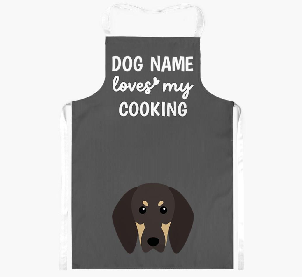 Loves My Cooking: Personalised {breedFullName} Apron