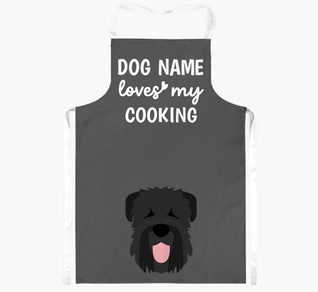 Loves My Cooking: Personalised {breedFullName} Apron