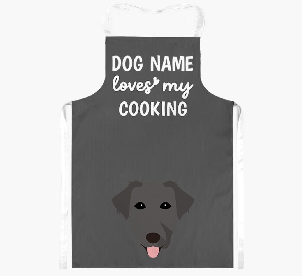 Loves My Cooking: Personalised {breedFullName} Apron
