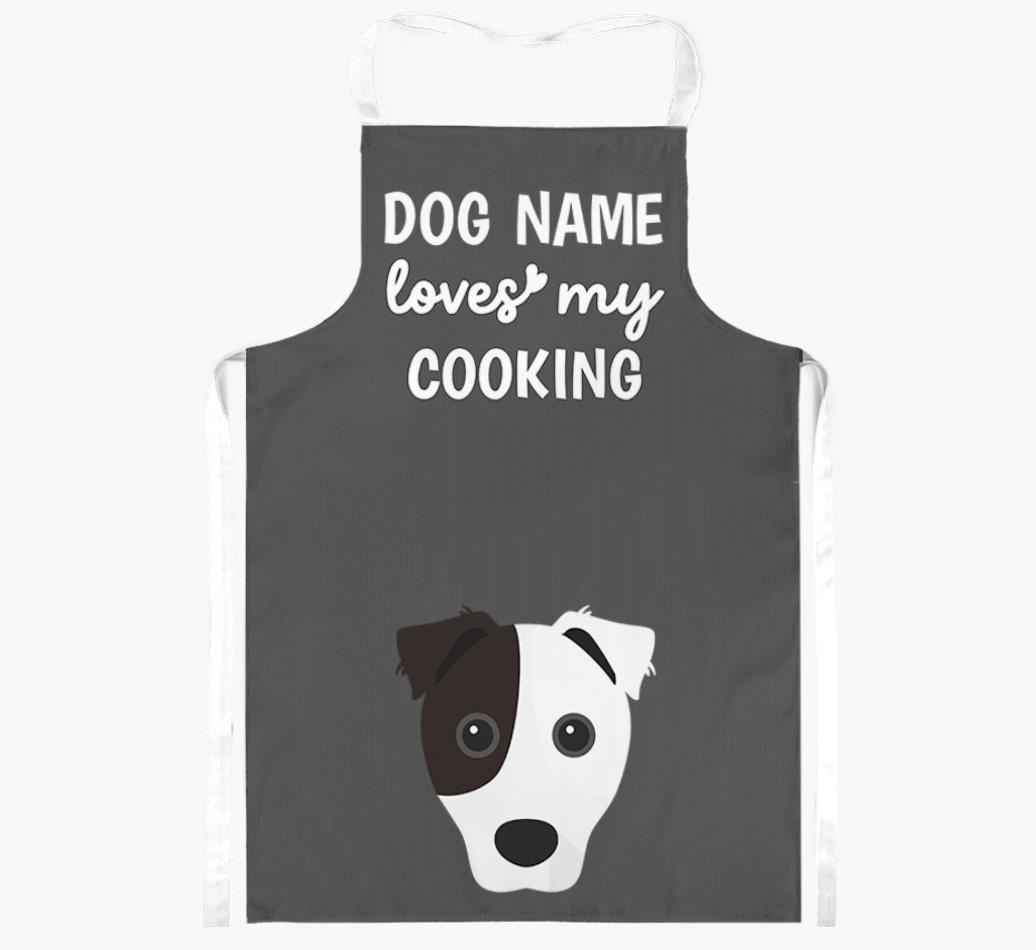 Loves My Cooking: Personalised {breedFullName} Apron