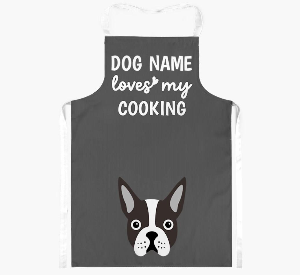 Loves My Cooking: Personalised {breedFullName} Apron