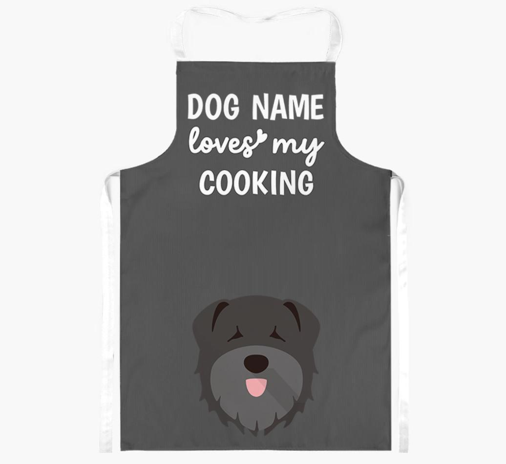 Loves My Cooking: Personalised {breedFullName} Apron