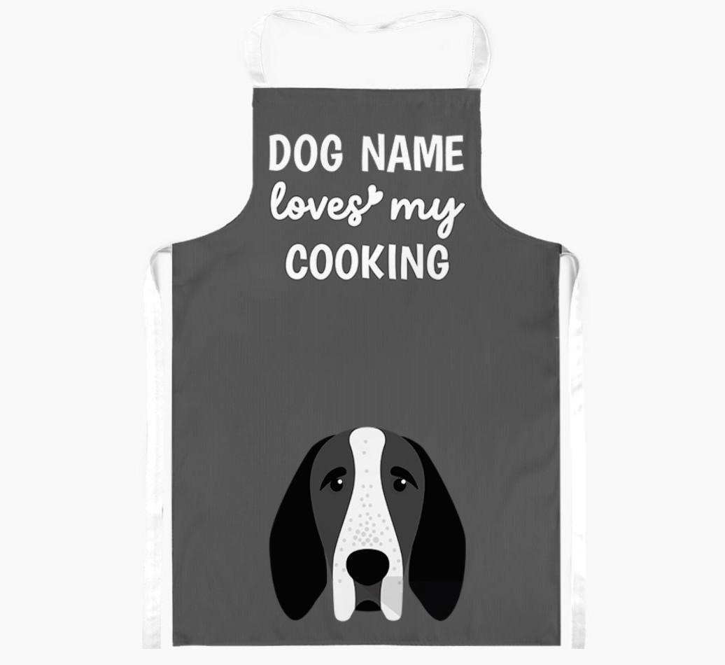 Loves My Cooking: Personalised {breedFullName} Apron