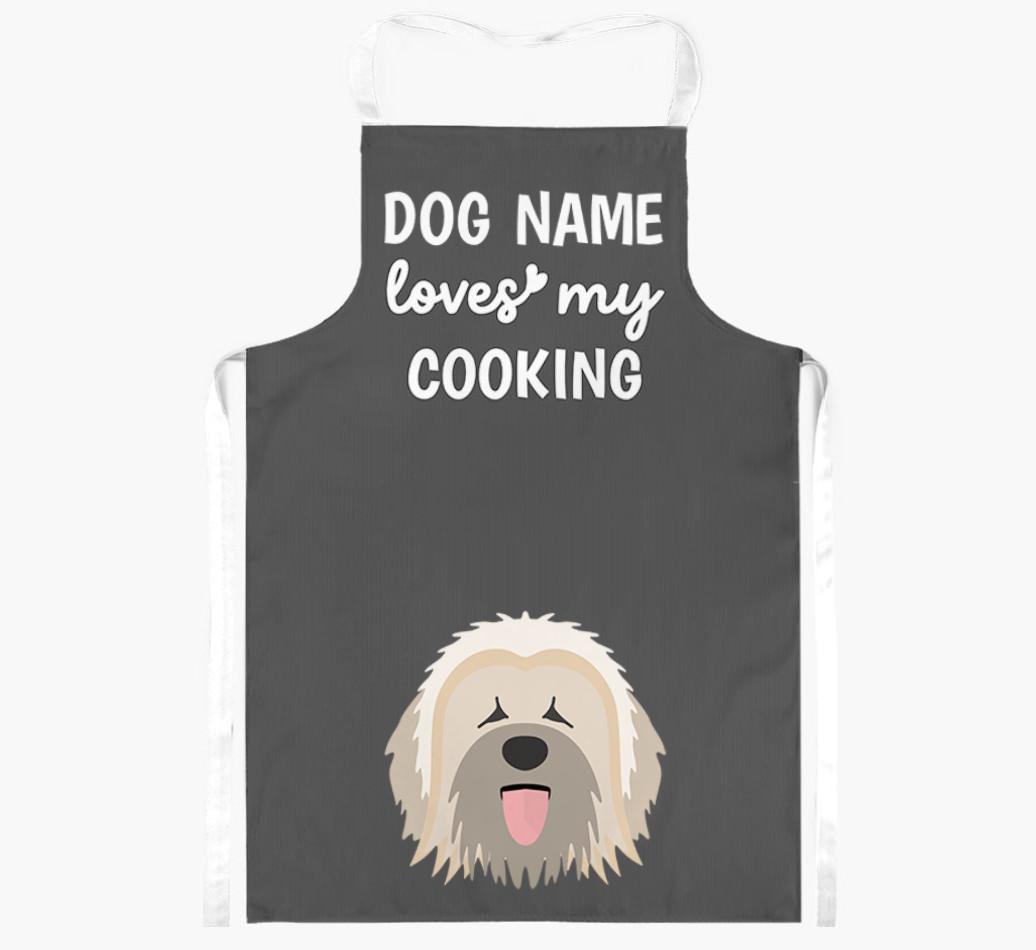 Loves My Cooking: Personalised {breedFullName} Apron