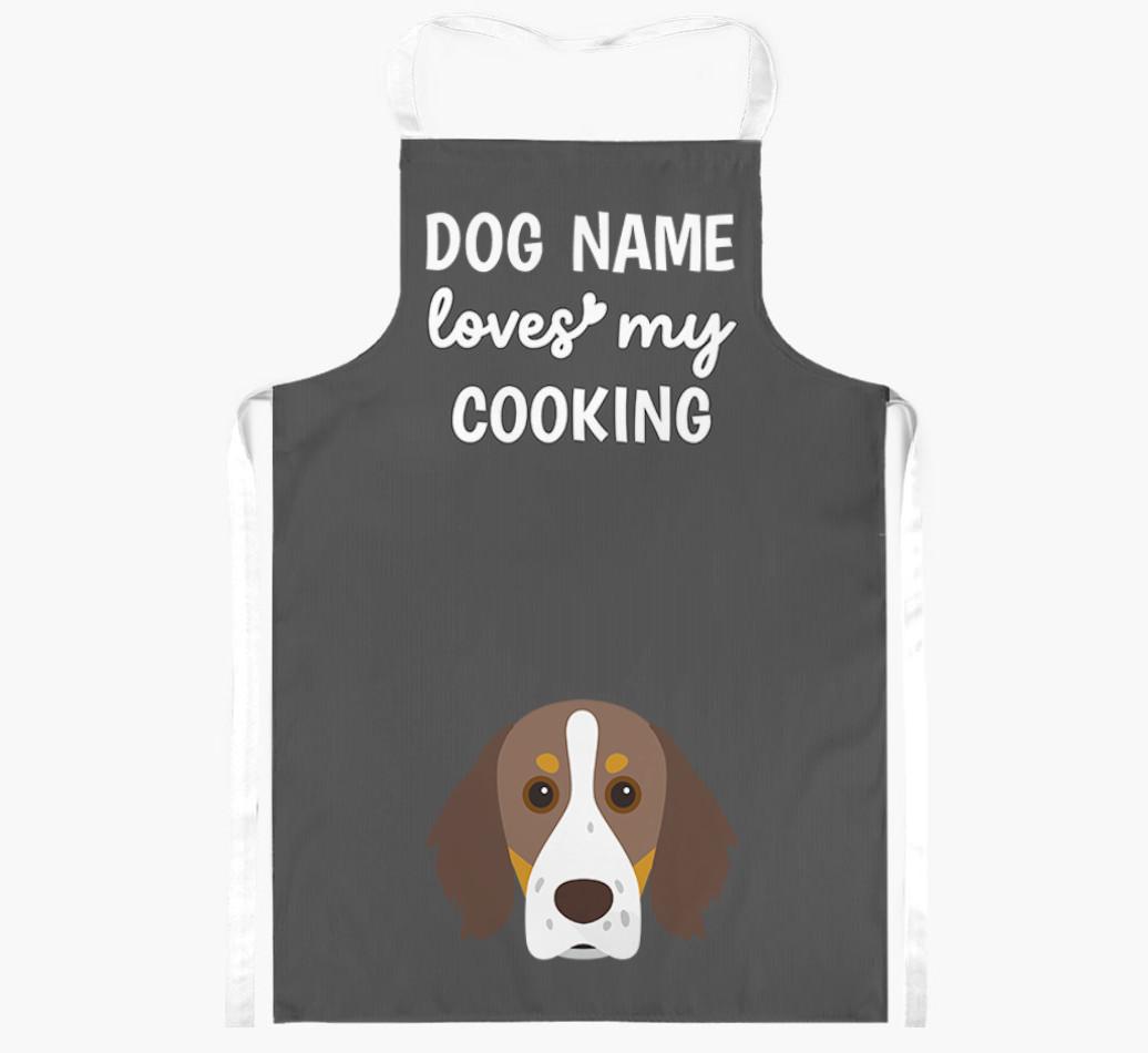 Loves My Cooking: Personalised {breedFullName} Apron