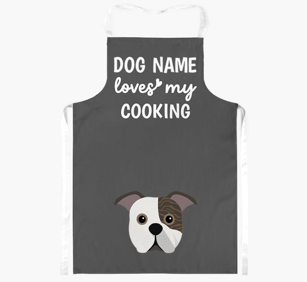 Loves My Cooking: Personalised {breedFullName} Apron