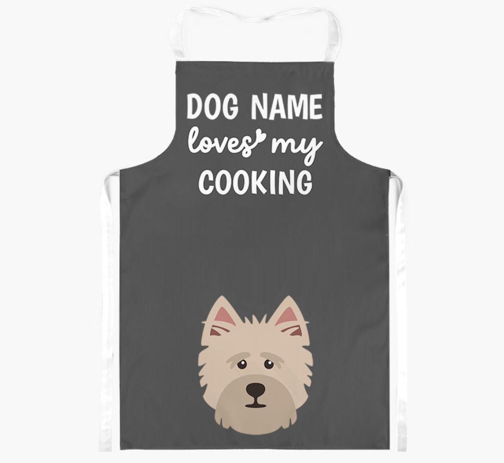 Loves My Cooking: Personalised {breedFullName} Apron