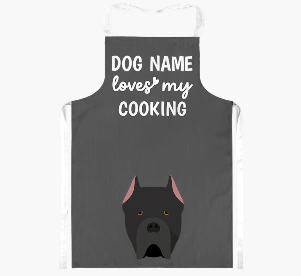 Loves My Cooking: Personalised {breedFullName} Apron