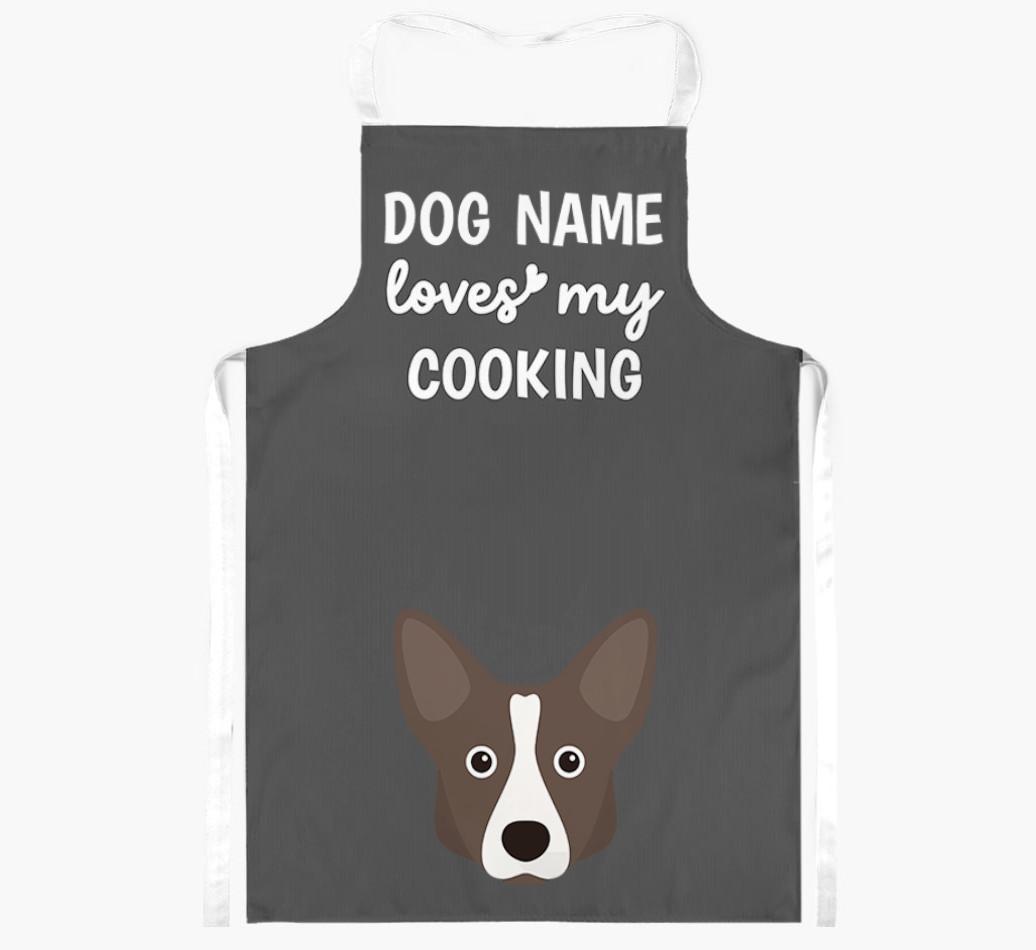 Loves My Cooking: Personalised {breedFullName} Apron