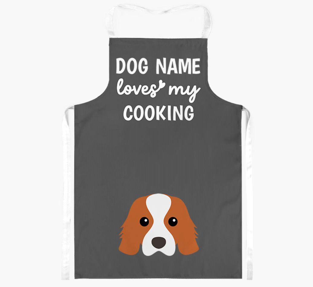 Loves My Cooking: Personalised {breedFullName} Apron