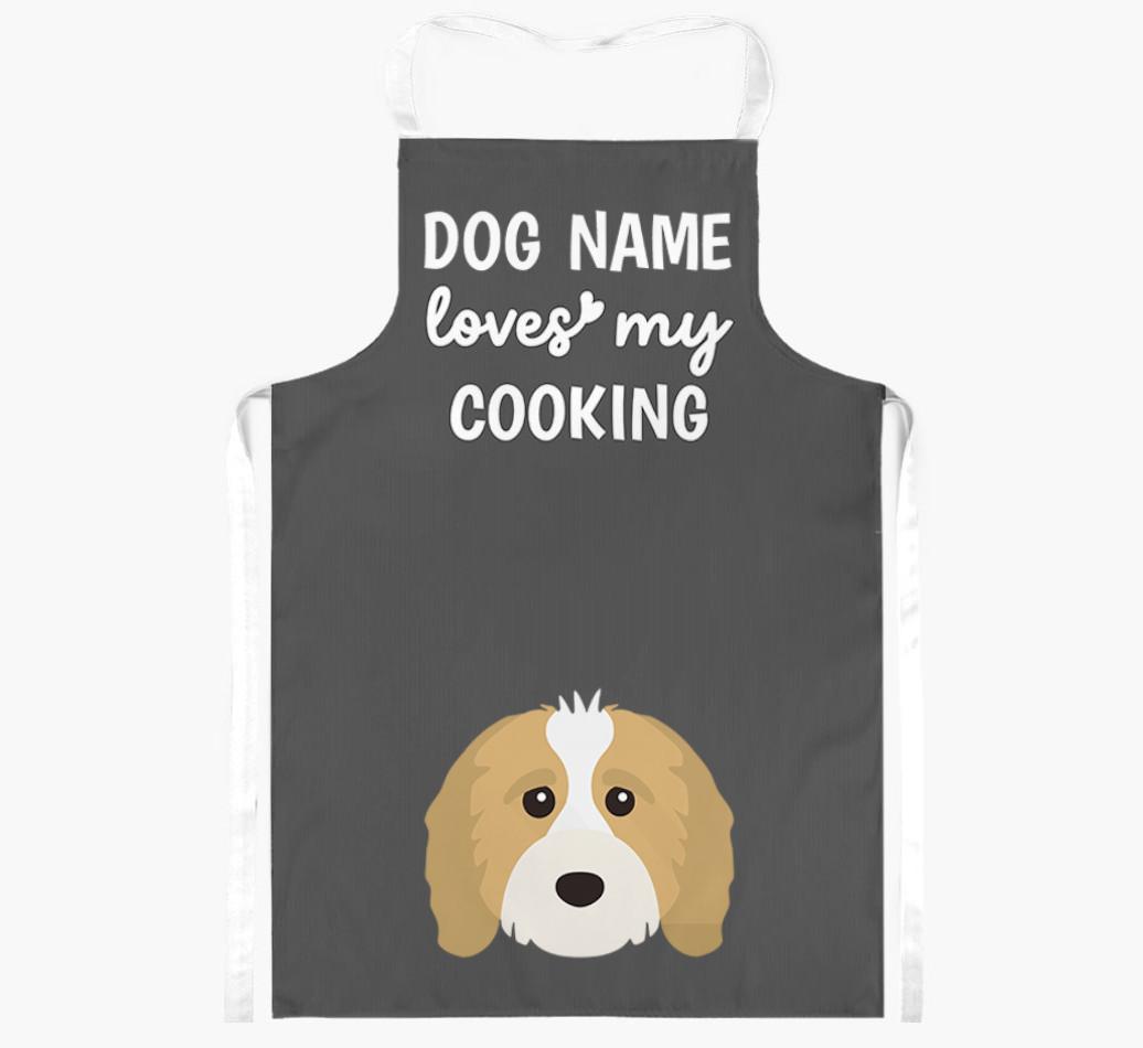 Loves My Cooking: Personalised {breedFullName} Apron