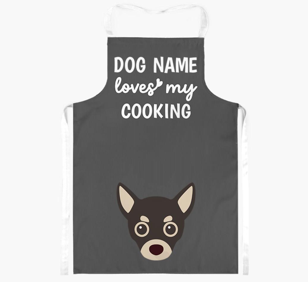 Loves My Cooking: Personalised {breedFullName} Apron